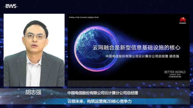 中国电信云计算公司总经理胡志强演讲视频