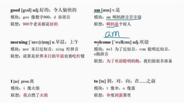 高中英语单词速记巧记,一分钟记10个英语单词