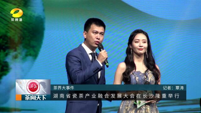 湖南省瓷茶产业融合发展大会在长沙隆重举行,乌兰出席茶闻天下