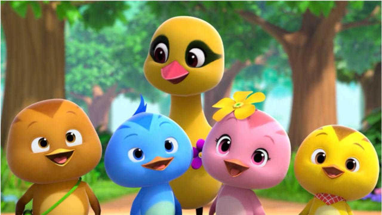 萌鸡小队看这几个萌鸡宝宝跟乡下人进城似的看到别人好惊讶