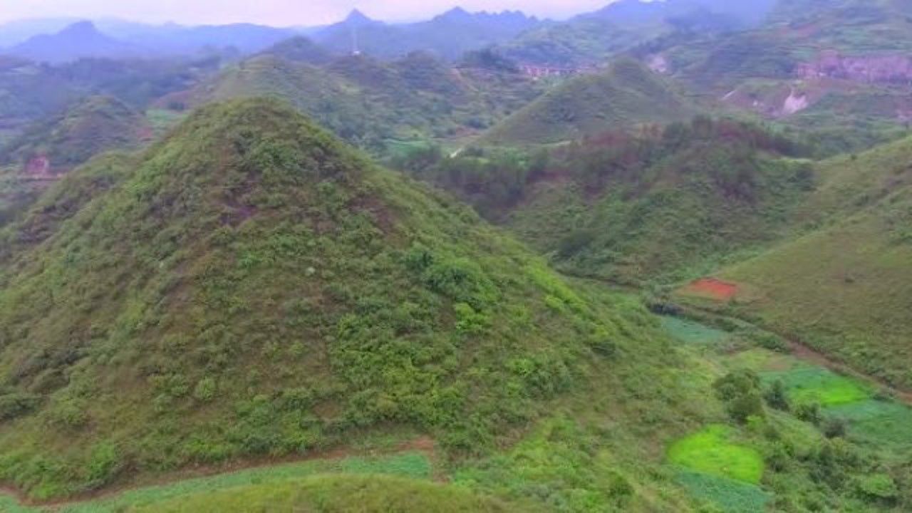 此地金形山金光闪闪出富贵的风水宝地