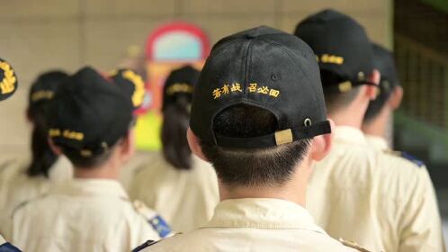 杭州钱塘新区观澜中学711班国防教育实践9人生第一次