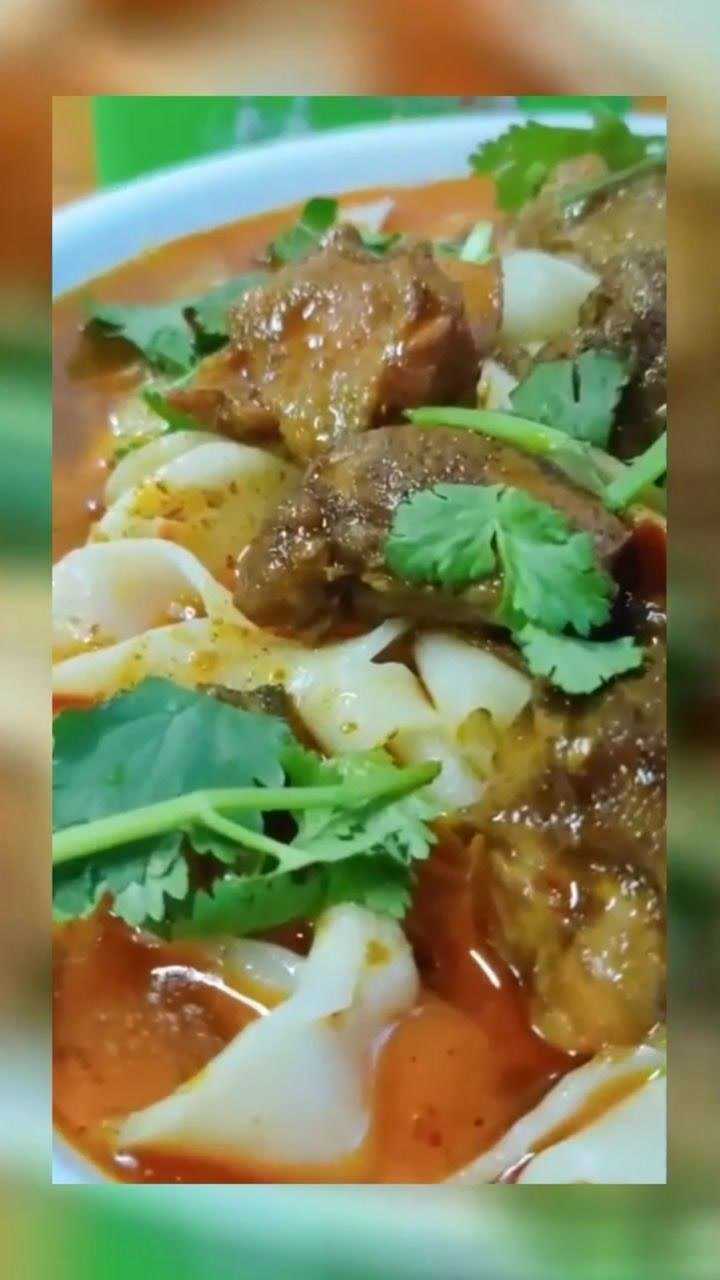 河南烩面种类那么多漯河的麻辣鸡丁烩面您吃过吗