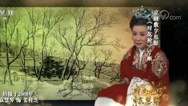 中国第一部京剧数字电影,《对花枪》片段,袁慧琴饰演姜桂芝