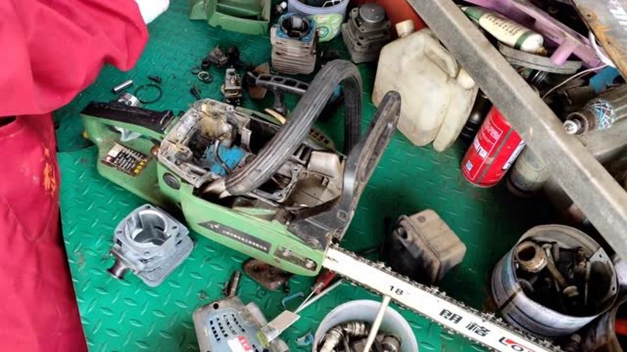 油锯拉缸,还有维修价值吗?