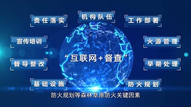 森林草原防火|“互联网+森林草原防火督查”系统正式上线