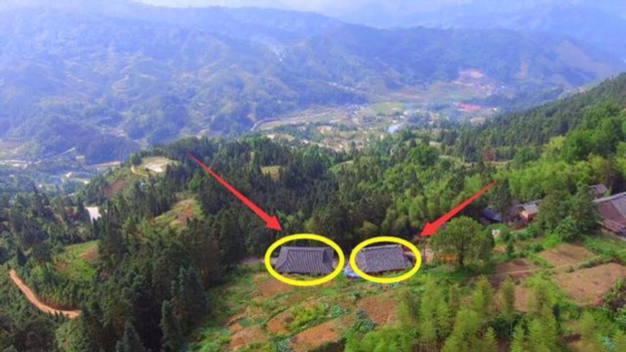 何为风水宝地,看看这样的山顶房子地势位置,不知道算不算?