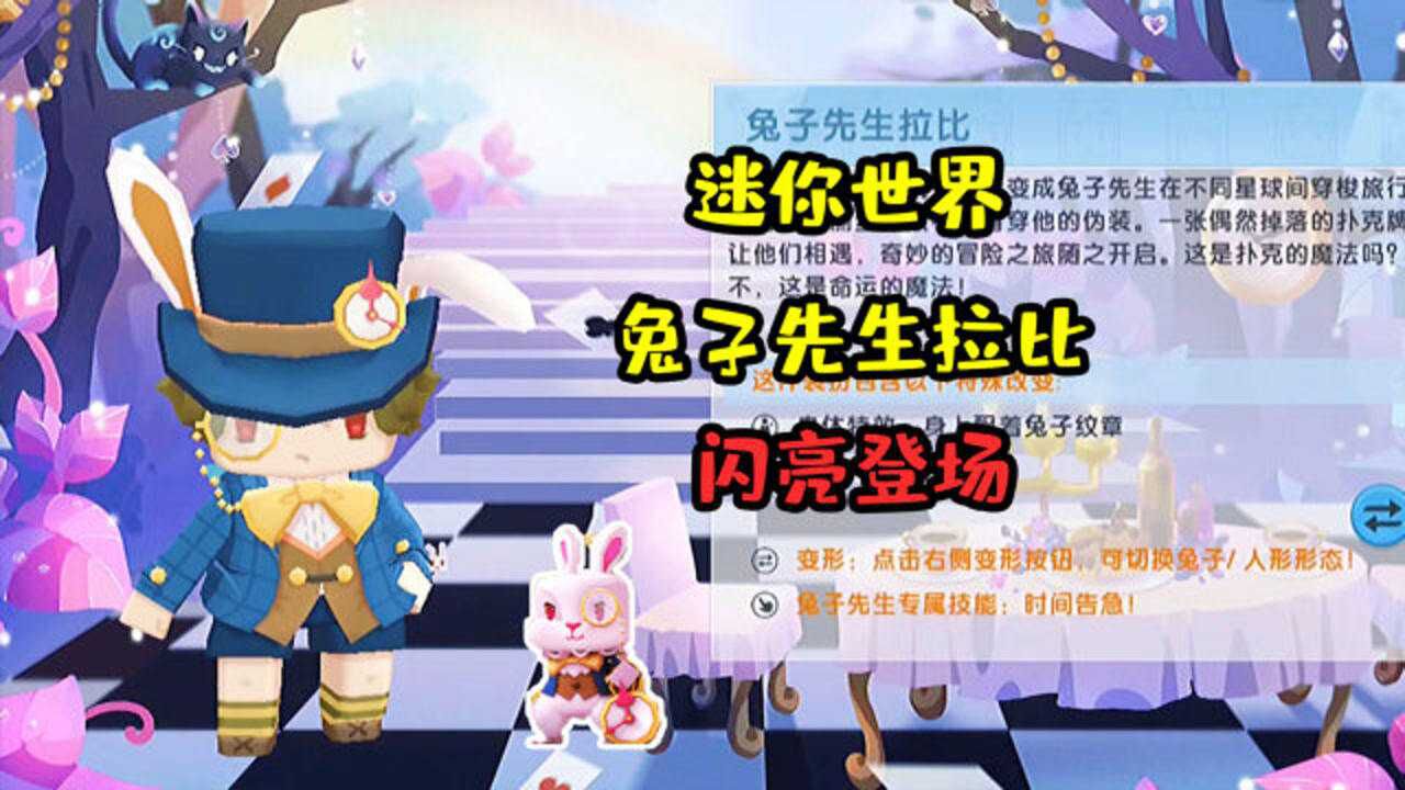 蜜糖解说兔子先生拉比闪亮登场