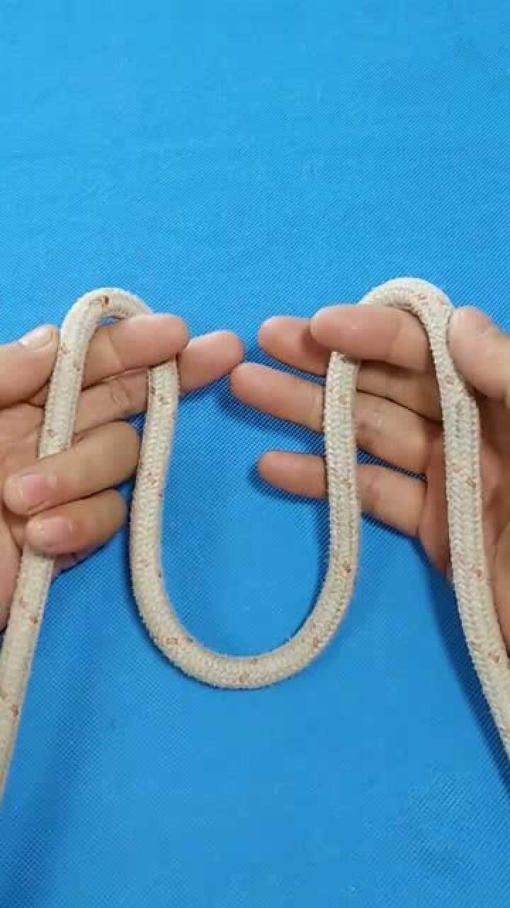 分享绳子打结方法,非常实用