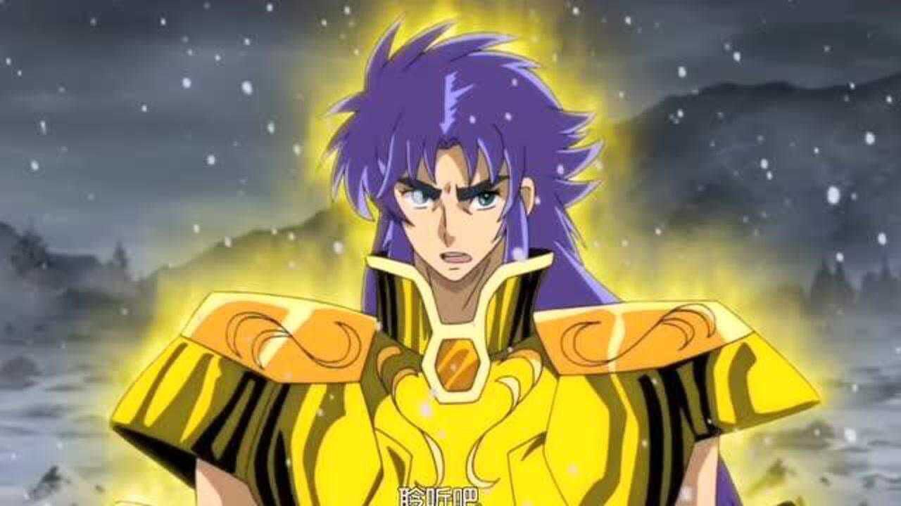 圣斗士星矢最强黄金圣斗士双子座的撒加出场刚出场就使用大招