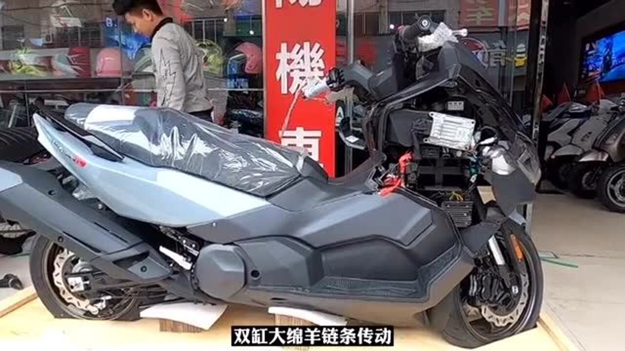 价格屠夫,三阳tl500开箱,听听它的声浪!