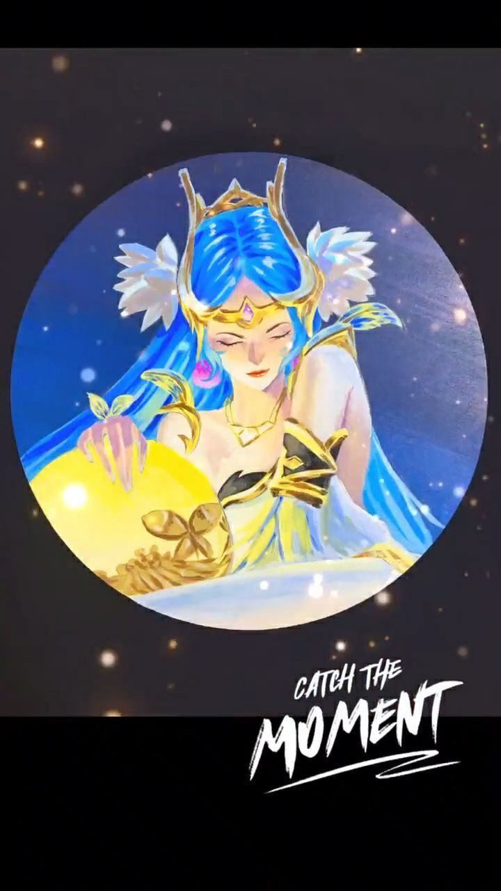 给老爸改画的第三天,这幅太阳女神好看吗?