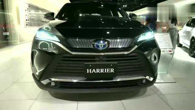 高清实拍2020款丰田HARRIER Hybrid,外形真不赖!