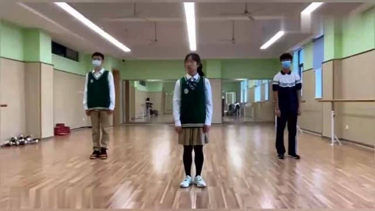 课间操舞蹈《你笑起来真好看》镜面教学版_腾讯视频