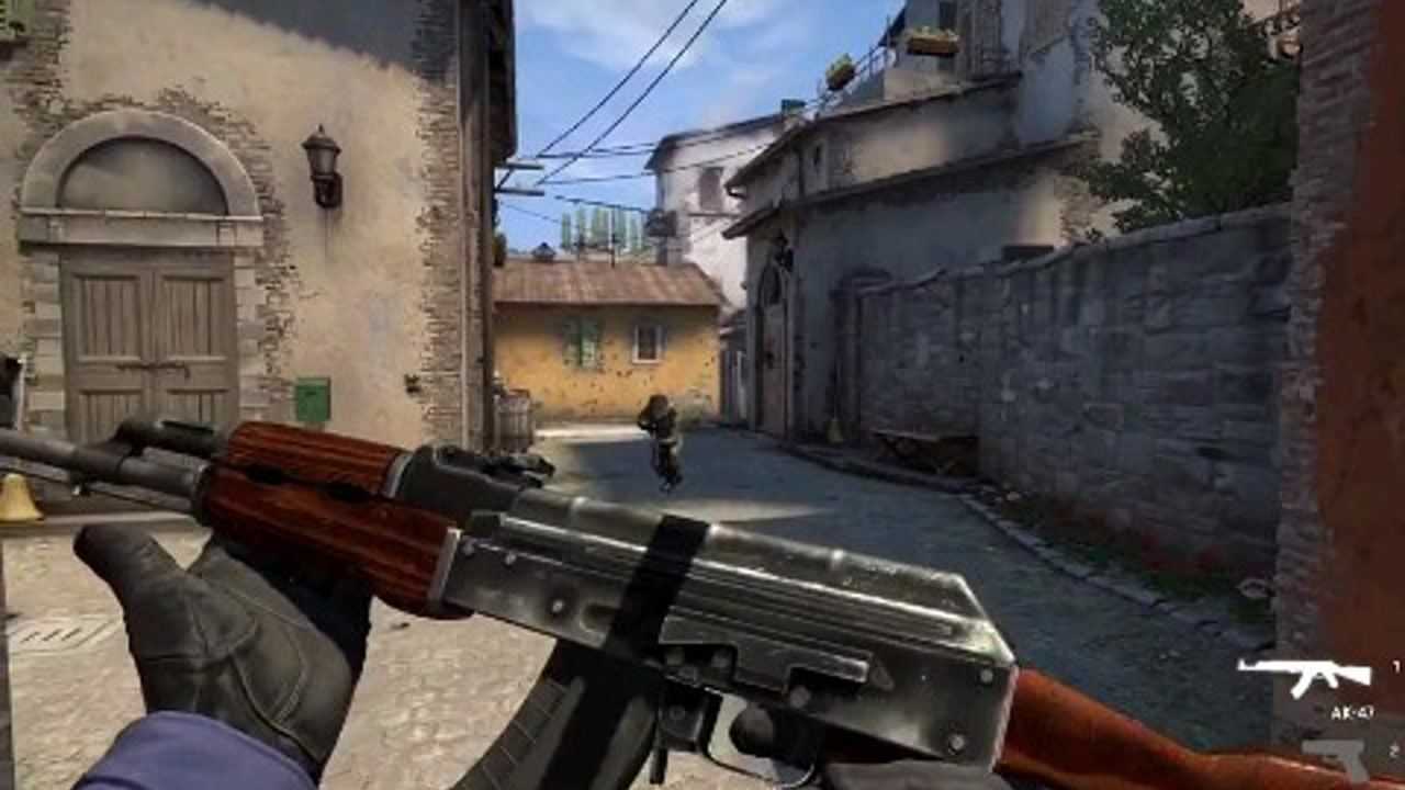 csgo:带你们看看人机大陀螺