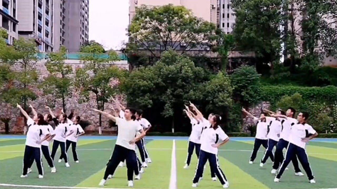 《你笑起来真好看》课间操教学,完整版终于出炉了!