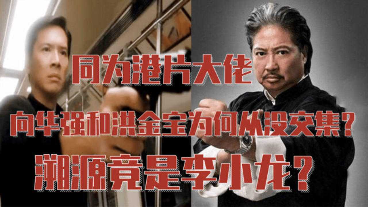 洪金宝和向华强同在港圈却没有任何交集溯源竟然是李小龙