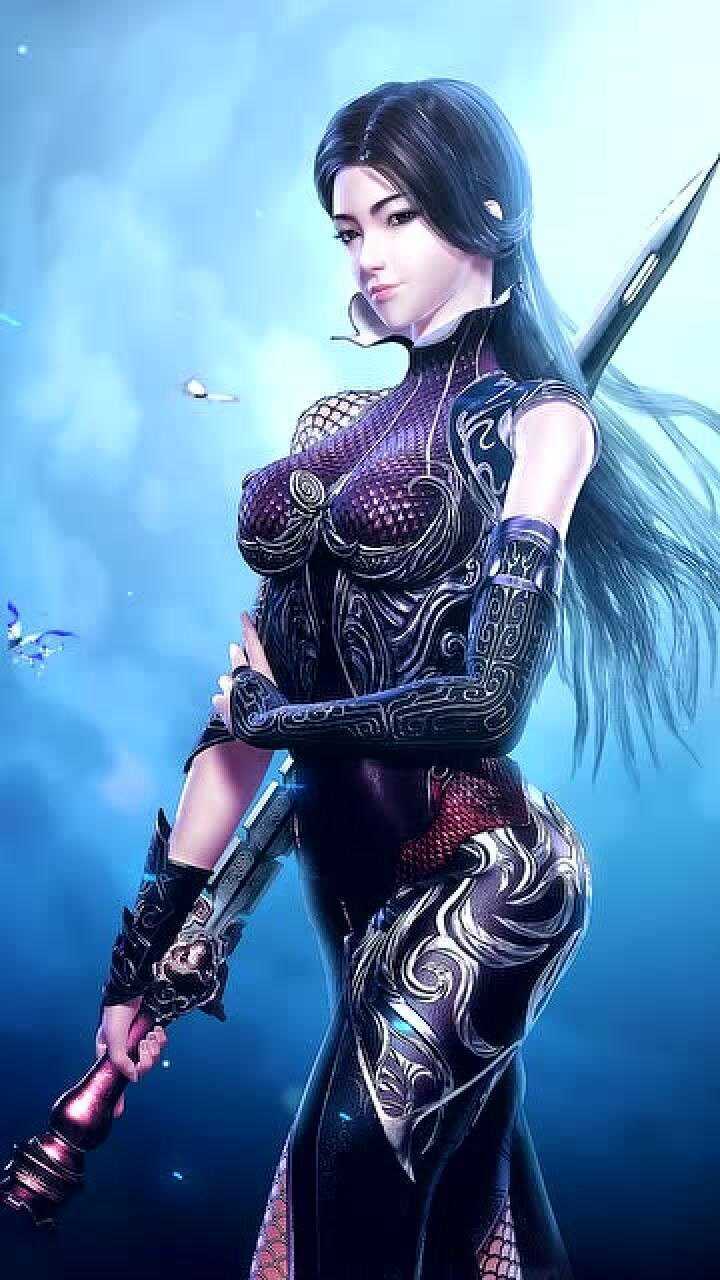 秦时明月,完美惊鲵的高清壁纸,确定不保存吗