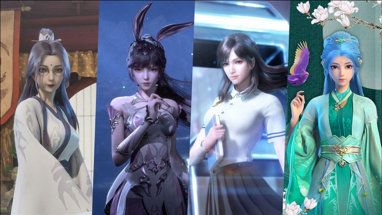 国漫新晋女神:关关雎鸠,在河之洲,这位美女,加个qq?
