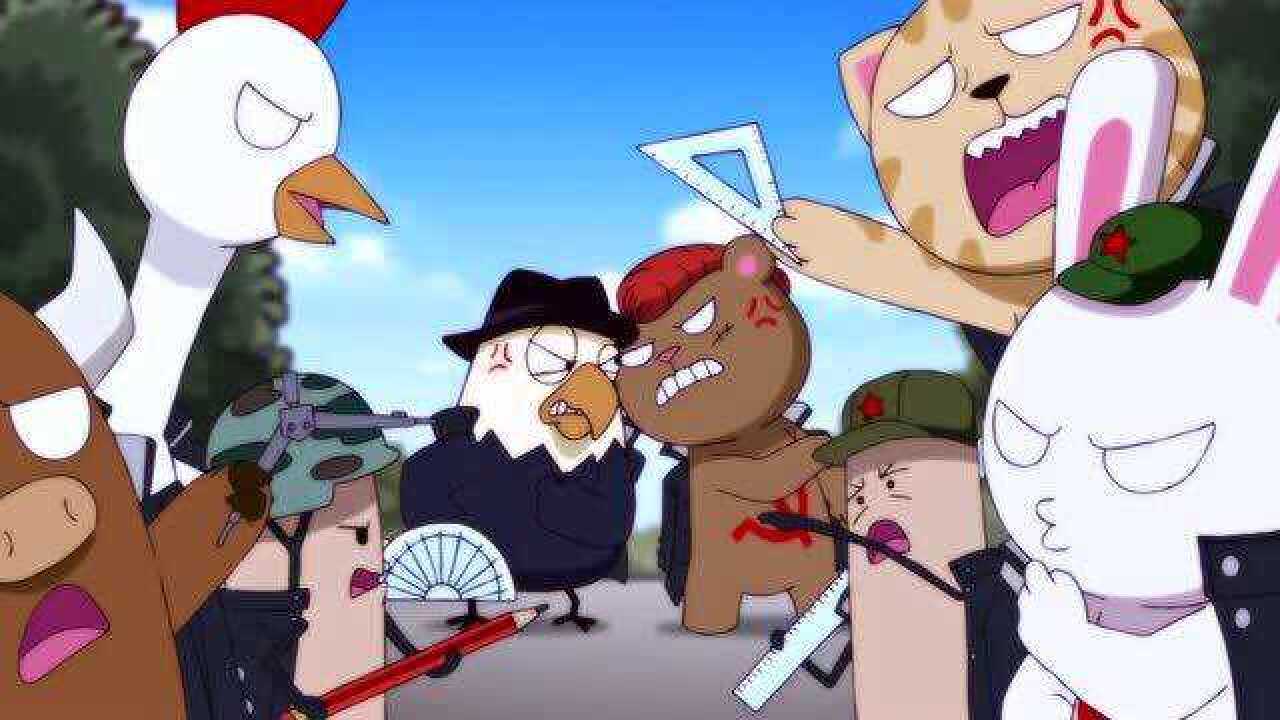 那年那兔那些事儿毛熊和鹰酱对决比说唱和吃雪糕这都什么情况