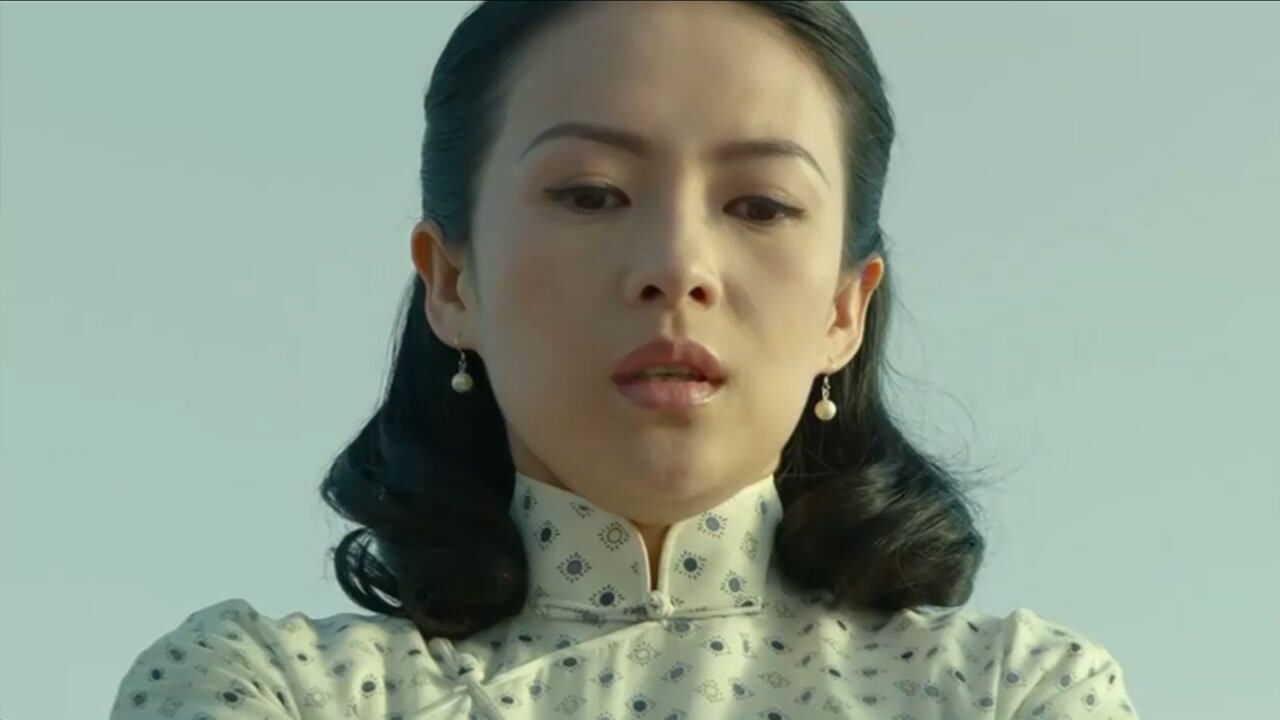 罗曼蒂克消亡史章子怡演技真好女明星杀了日本鬼子给中国同胞报仇了