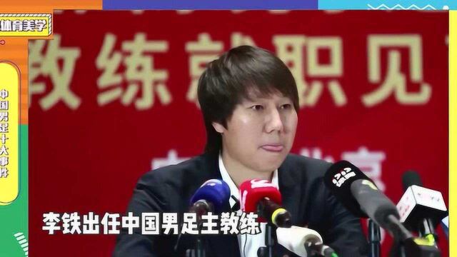 中国男足2020十大瞬间:李铁上任,武磊绝平巴萨,江苏队夺冠