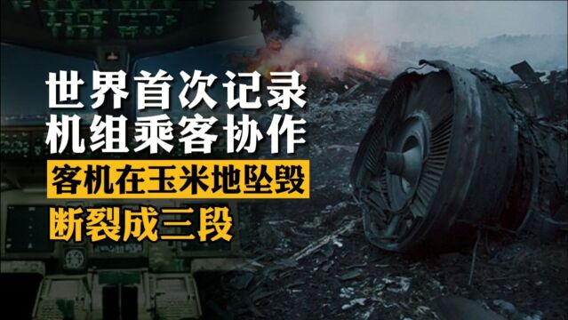 客机坠毁185名乘客却生还,航空史奇迹,机长很强大