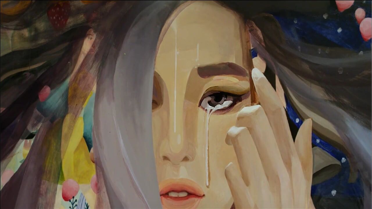 28岁未成年:严岩和别人在一起,小凉夏超难过,画的画超伤感
