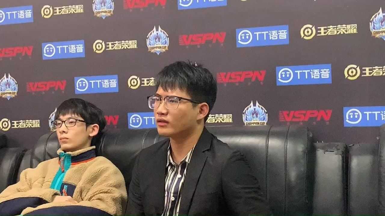 冬冠杯现场采访xyg教练 跟kpl战队比,xyg能排第几名?听听教练怎么说?