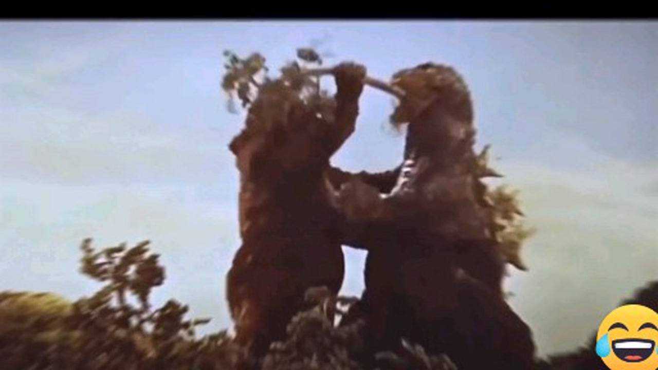 金刚给哥斯拉做核酸检测