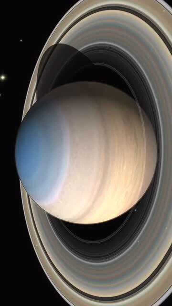 土星被认为是太阳系最美的天体,拥有美丽的光环,是太阳系第二大行星
