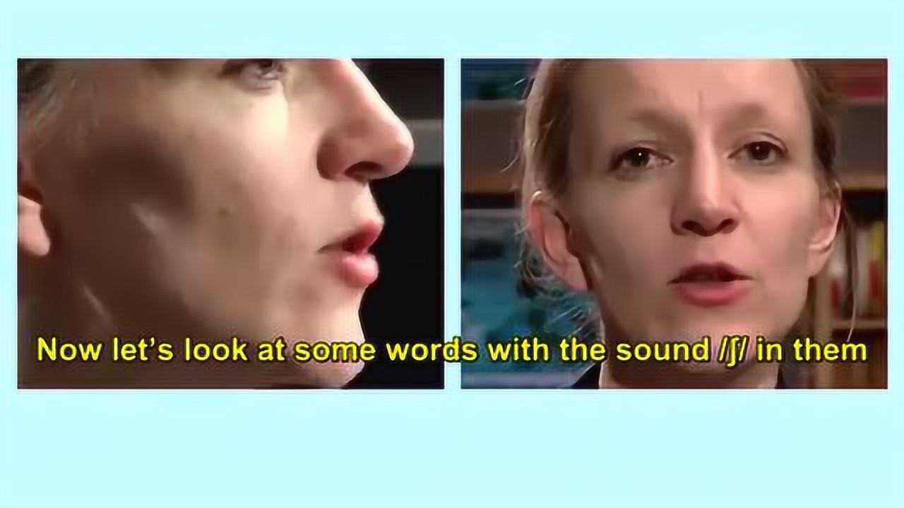 英语音标8. 辅音/∫/和/ʒ/和/t∫/和/dʒ/的读音_腾讯视频