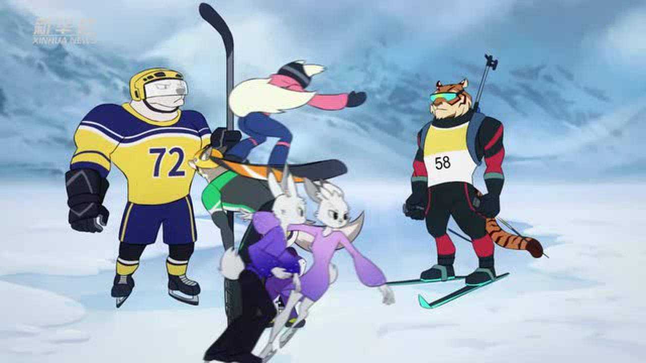 动漫冰雪之约第七集钢架雪车