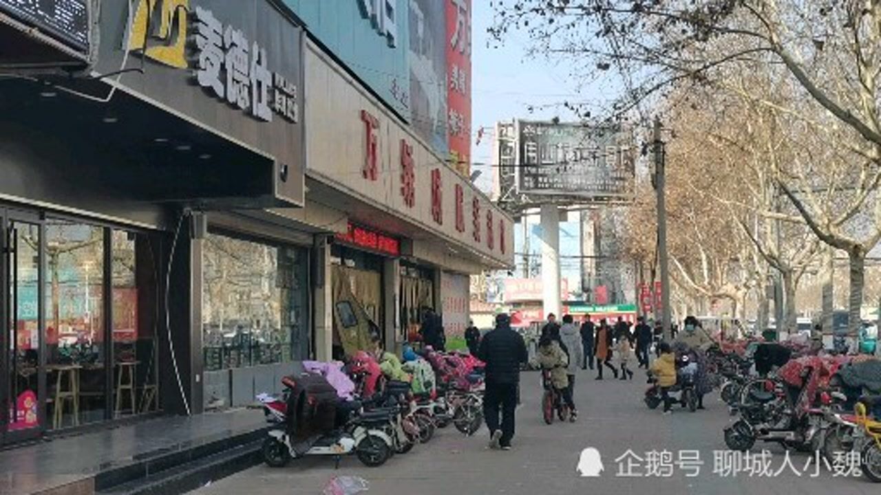 莘县步行街图片