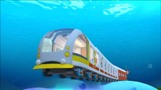 海豚帮帮号和海里的小伙伴玩耍友谊长长久久永远是好朋友