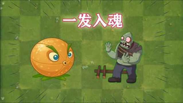 Pvz2充能柚子:没有什么僵尸是一发解决不了的