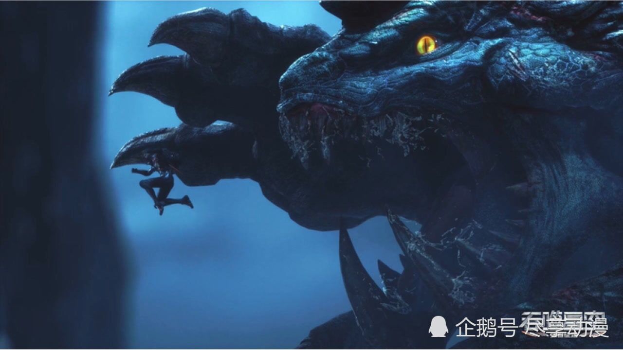 吞噬星空极限逃生面对铁甲龙的追击罗峰死里逃生