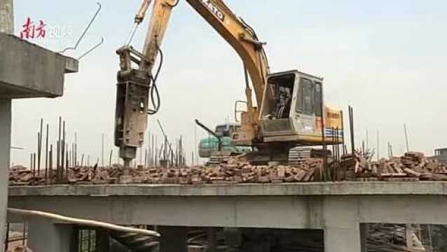 视频|又有高层违建被清拆,中山镇街拆违不“手软”