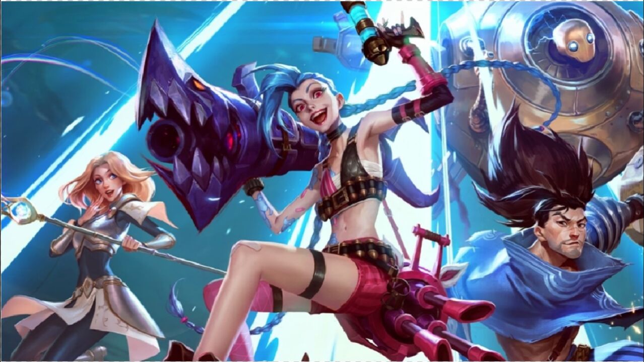 英雄联盟:激斗峡谷【萌砖解说】哈莉奎茵小丑女