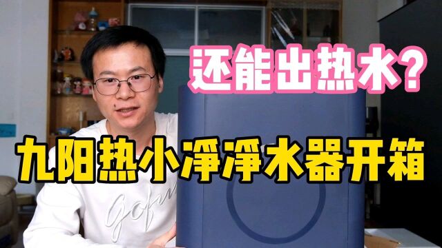 九阳热小净净水器评测:矿泉水省了,电水壶也可以省了!安装师傅直呼高端