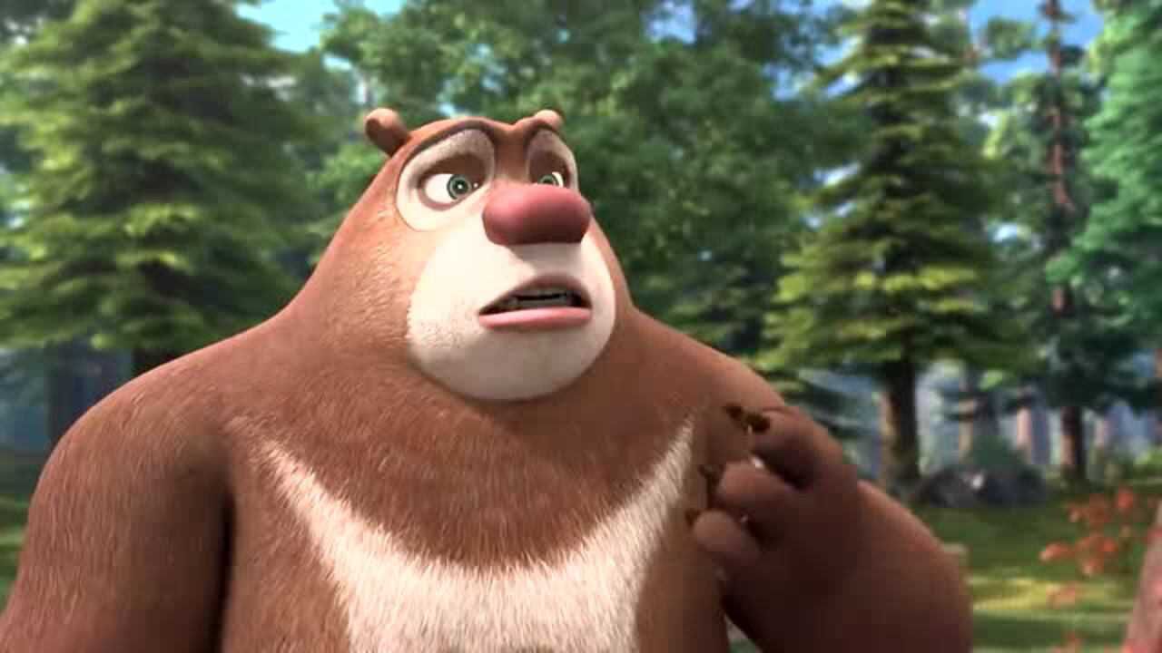 黑风给熊大上健身课,黑风真是太强壮了!_腾讯视频