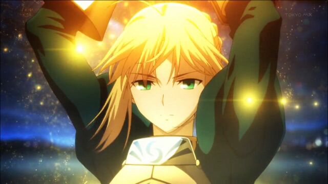 命运之夜(Fatestay night)saber 士郎之剑 嘿嘿