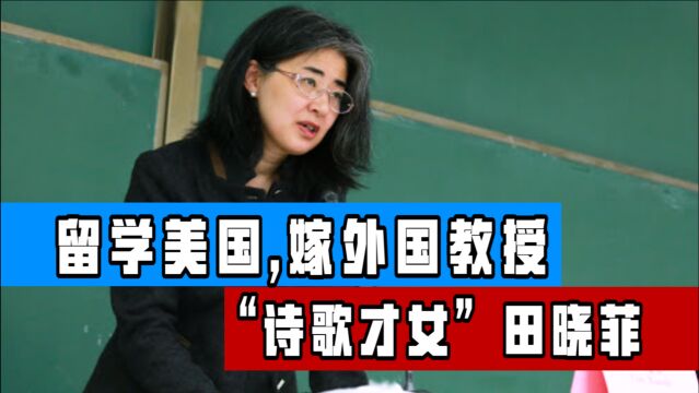 22年前,那个嫁给美国老头的“北大才女”田晓菲,如今怎么样了?