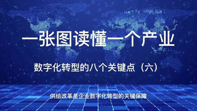 一张图读懂一个产业之数字化转型的八个关键点(六)