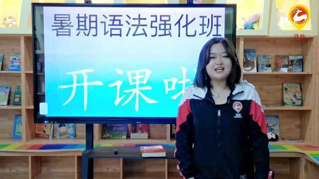 启点2021暑期精品语法课程,专为小学高段学员设计,直通初中语法