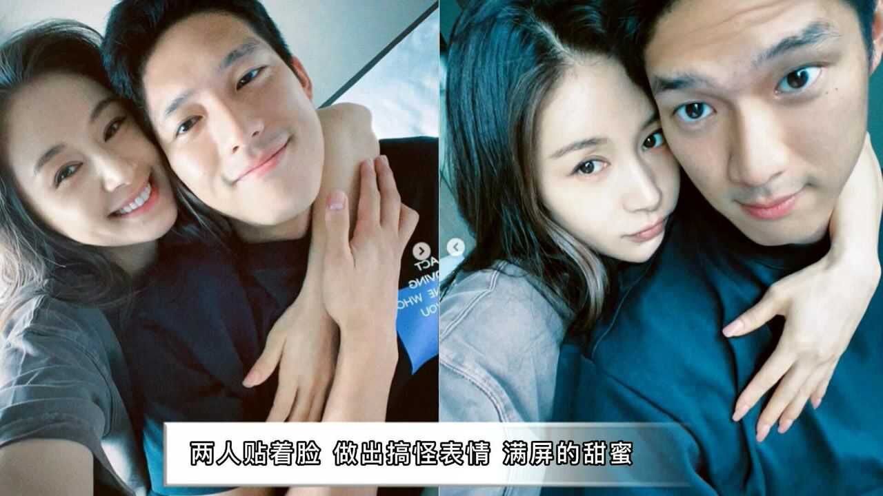 王子文吴永恩贴脸合照秀恩爱 亲密搂肩笑容灿烂