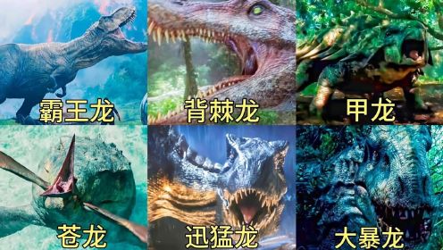 这六部电影中的恐龙，你觉得哪个更厉害，苍龙好凶猛