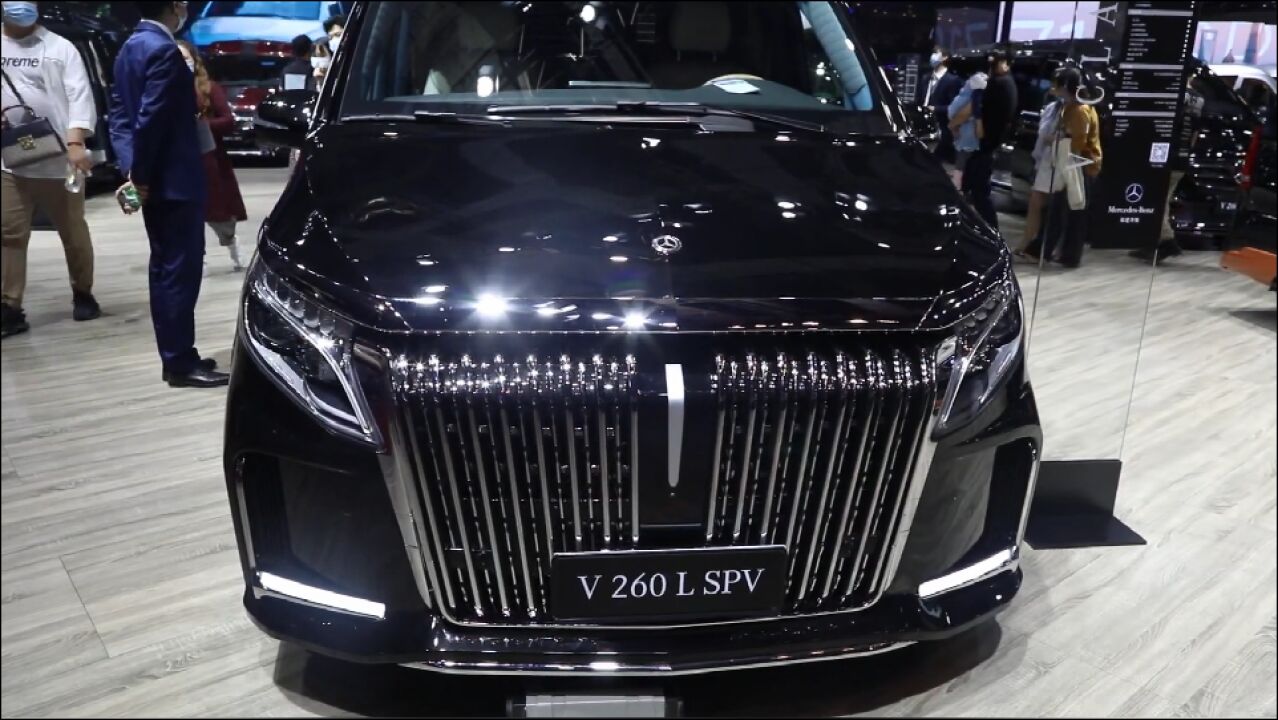 2021梅赛德斯v260lspv外部和内部绕车介绍