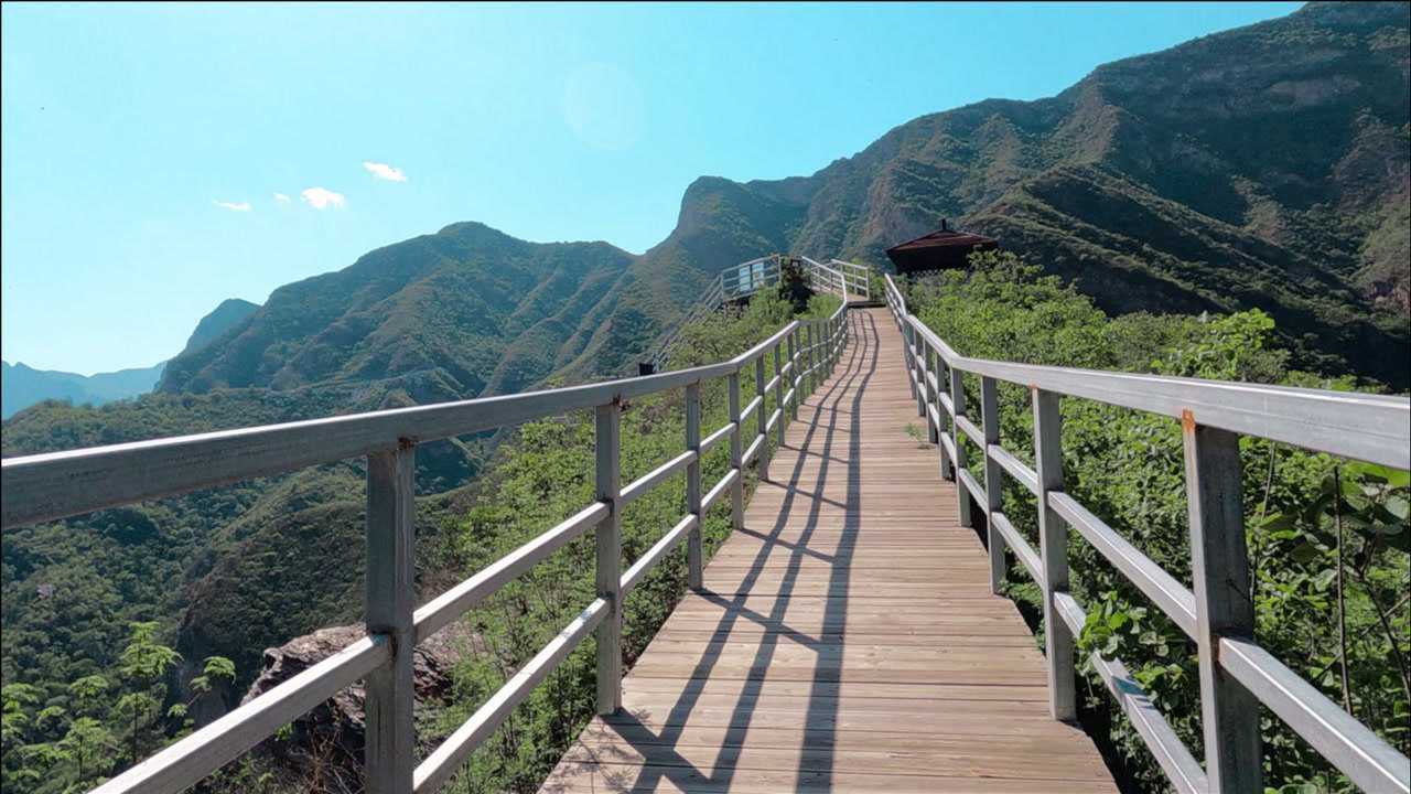 北京登山步道图片