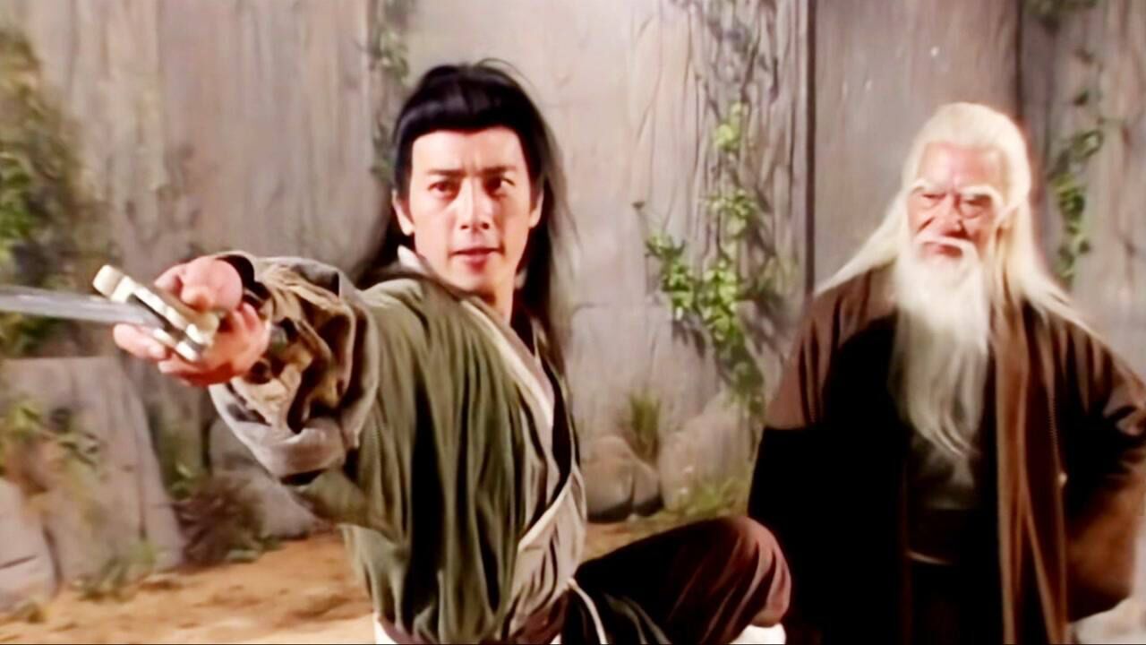 金庸长篇武侠小说《笑傲江湖》解说_《笑傲江湖》第十四集:风清扬传授令狐绝妙剑法,一招大败田伯光_高清1080P在线观看平台_腾讯视频